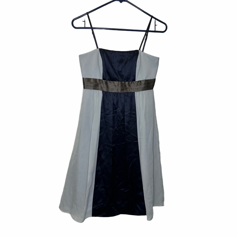 NWT Max Rave Light Blue & Black Dress Size Small